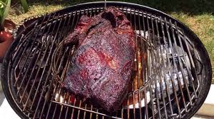 smoked brisket on the weber manolo s