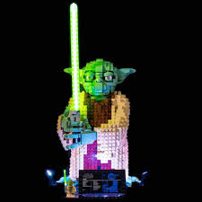 Purist customs are fine any day. Lego Star Wars Yoda 75255 Light Kit Light My Bricks
