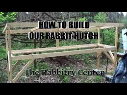 How To Build A Rabbitry Hutch Part 1