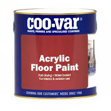 coo var acrylic water based floor paint