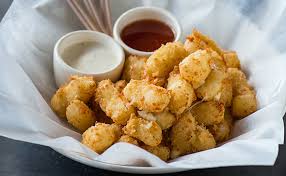 wisconsin fried cheese curds menu