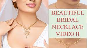 wedding bridal necklace gold sri