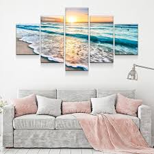 Beach Canvas Wall Art Seascape