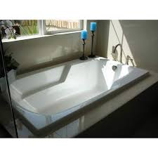 Reversible Drain Whirlpool Tub