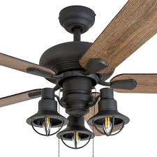 While you can choose a longer fan blade replacement, it's important to note that your fan's. Prominence Home Piercy 42 Inch Lantern Light Led Ceiling Fan On Sale Overstock 22344387