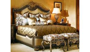 French Style Bed With Intricately