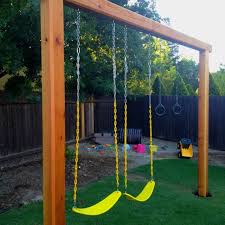 Swing Set Diy Backyard