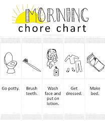 Simple Diy Magnetic Chore Chart For Toddlers With Free