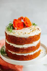 vegan gluten free carrot cake