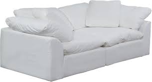 Slipcovered Modular Sectional Sofa