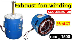 crompton greaves exhaust fan winding