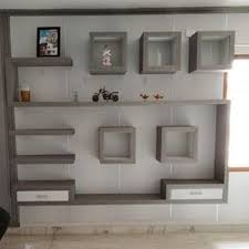 Laminated Plywood Display Wall Cabinet