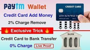 paytm wallet add money credit card free