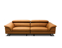 korus 3 seater leather sofa with