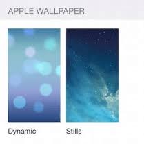 how to set a dynamic wallpaper in ios 7