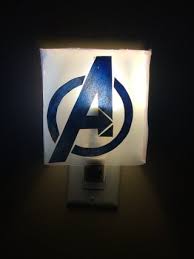 Glowing Marvel Night Light 6 Steps Instructables