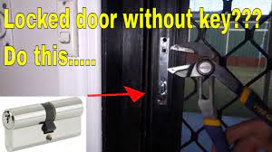 open locked door without key replace
