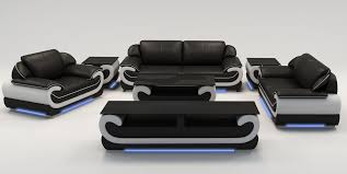 sofa set modern upholstery seat leather