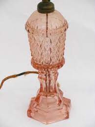 Vintage Rose Pink Depression Glass