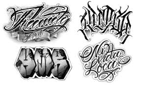 make a custom lettering tattoo design
