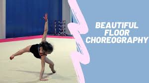 gymnastics floor routine cography