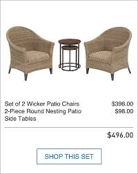 Allen Roth Patio Furniture Sets At