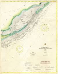 Coast Chart No 166 Florida Reefs From Key Biscayne To
