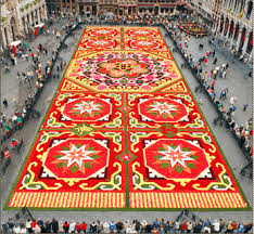 belgium s flower carpet festival over