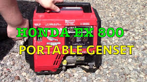 Usually the honda generator eu2000i goes for sale around one thousand. Honda Quiet Portable Generator Ex 800 Start Run Youtube