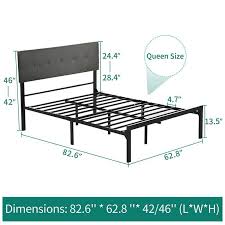 Yitahome Queen Upholstered Bed Frame