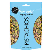 wonderful pistachios lightly salted