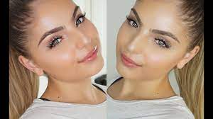 flawless face with makeup