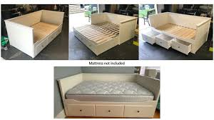 Ikea Hemnes Bed White Fits Twin