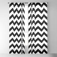 Black and white chevron curtains. Chevron Black White Pattern Blackout Curtain By Luxelab Society6