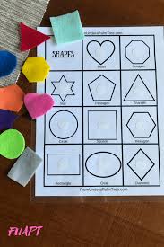 Shape Recognition Activity Shapes Toddler Learning