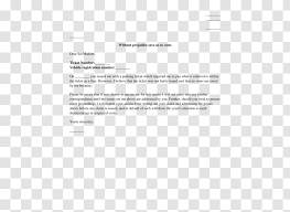 Templae for letter without predjiced. Document Letter Template Text Writing Fine Letters Transparent Png