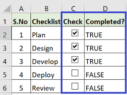 how to add a checkbox in excel and