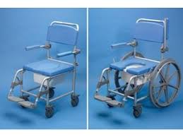 shower toilet chair with wheels
