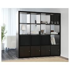 Kallax Shelf Unit Black Brown 57 7 8x57 7 8 Ikea