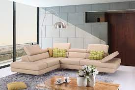 A761 Premium Italian Leather Sectional