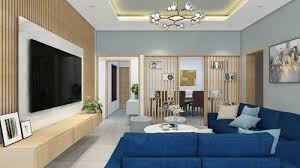 modern living room designing service at