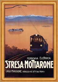 Individual cableway tickets are available for those who want to. Ferrovia Elettrica Stresa Mottarone Lago Maggiore Zug Plakate A3 266 Gerahmt Ebay