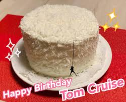 Stitch is a little naughty monster. Ak On Twitter Happy Birthday Tom White Chocolate Coconut Cake Cruise Cake Happybirthdaytomcruise ãƒˆãƒ ãŠã‚ã§ã¨ã†