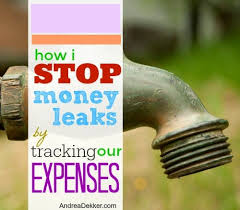 How To Stop Pesky Money Leaks By Tracking Your Expenses