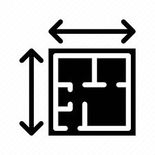 Drawing Home House Plan Icon