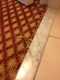 fra carpet at bathroom threshold