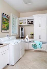 Simply White Laundry Room Crystal