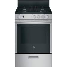 gas range with steam cleaning oven