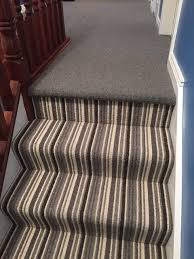 stripe plain mix carpet design