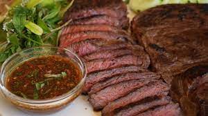 grilled beef with thai dipping sauce